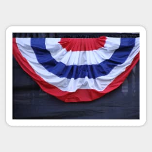 American Patriotic Banner Sticker